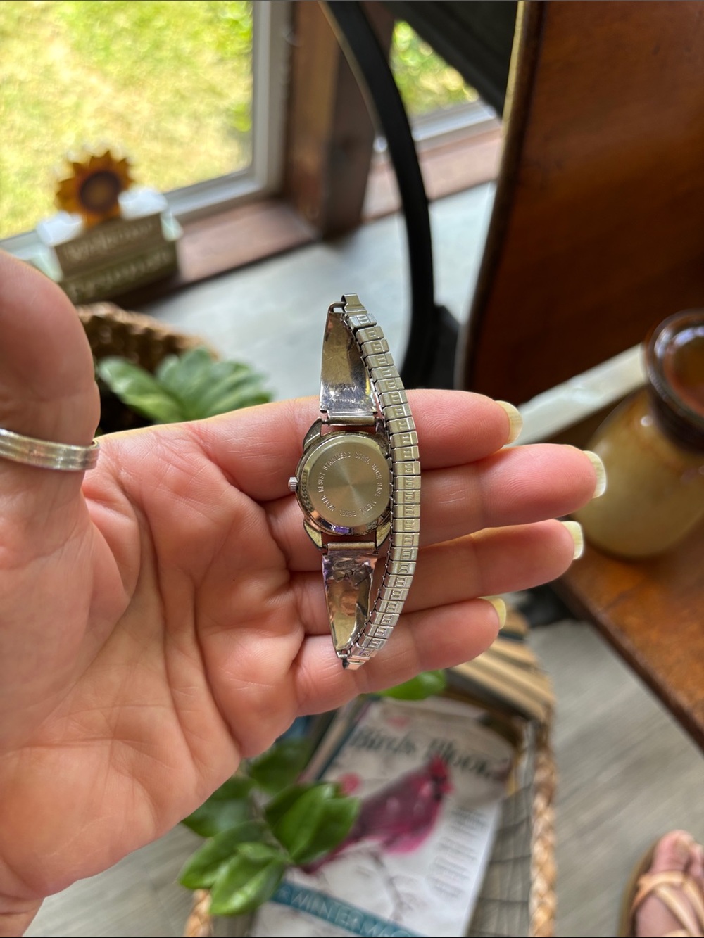 Vintage Sterling Silver Native American Anasazi Watch - Picture 5 of 10